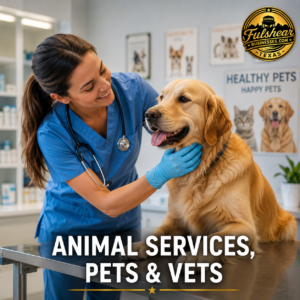 ANIMAL SERVICES, PETS & VETS